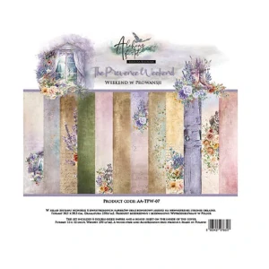 Alchemy of Art Scrapbook papier The Provence Weekend 12x12