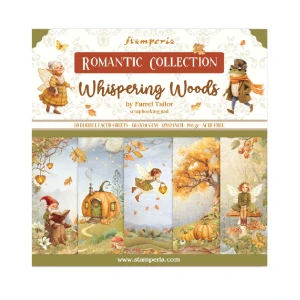 Stamperia Scrapbook papier – Whispering Woods 12x12