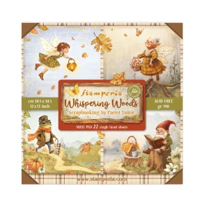 Stamperia Scrapbook papier – Whispering Woods Maxi 12x12