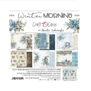 Craft O´ Clock Scrapbook papier - Winter Morning 8x8