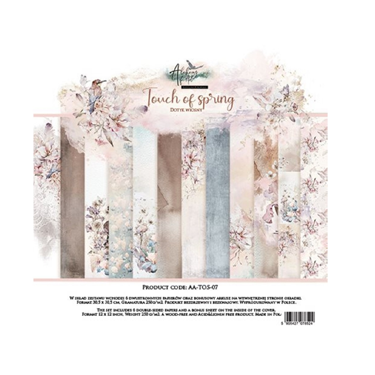 Alchemy of Art Scrapbook papier Touch of Spring 12x12