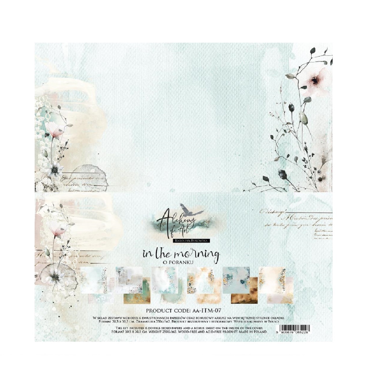Alchemy of Art Scrapbook papier In the Morning 12x12