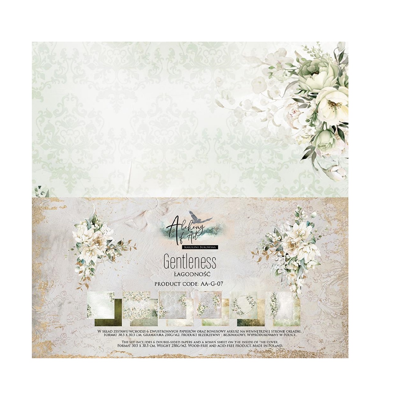 Alchemy of Art Scrapbook papier Gentleness 12x12