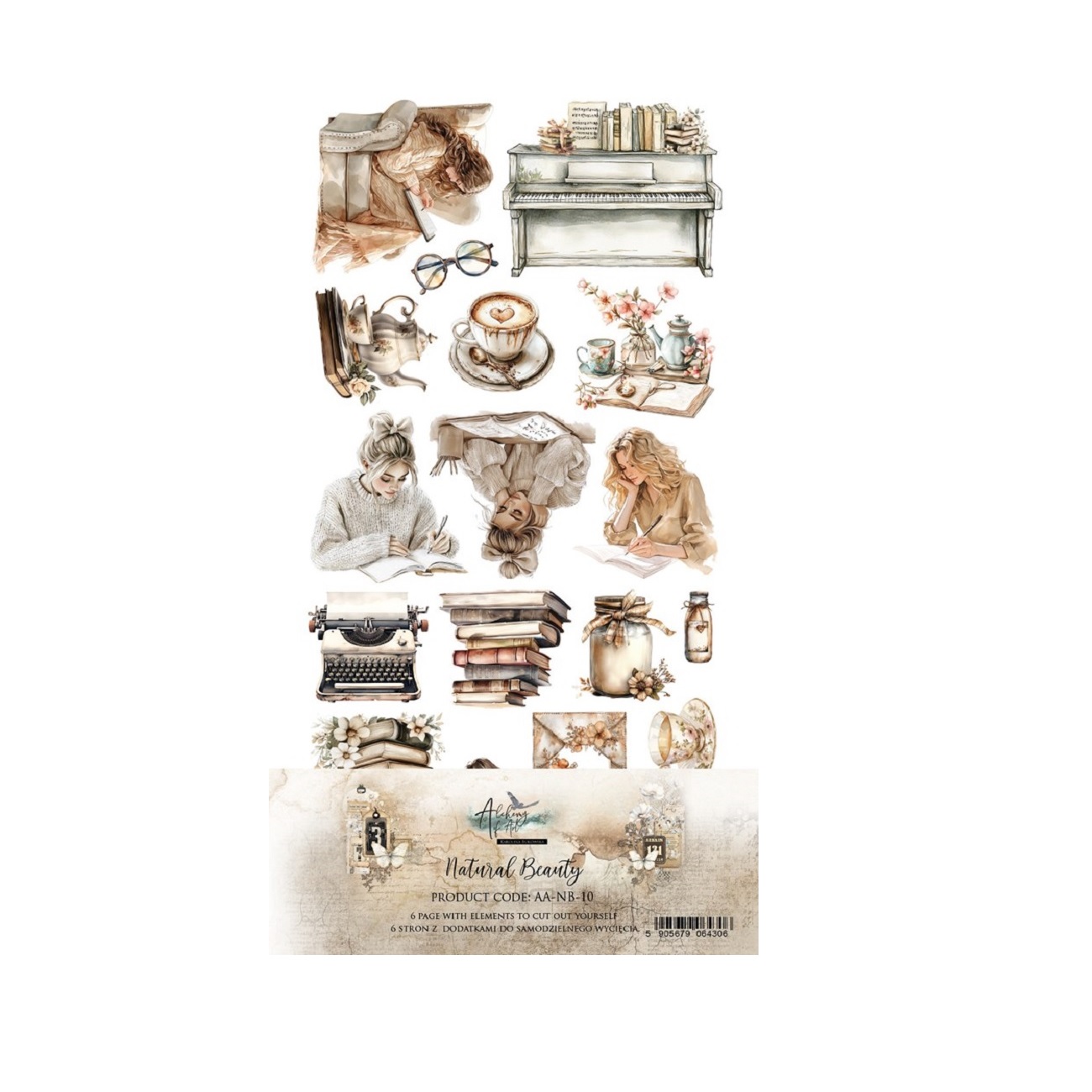 Alchemy of Art Scrapbook papier Natural Beauty 6x12