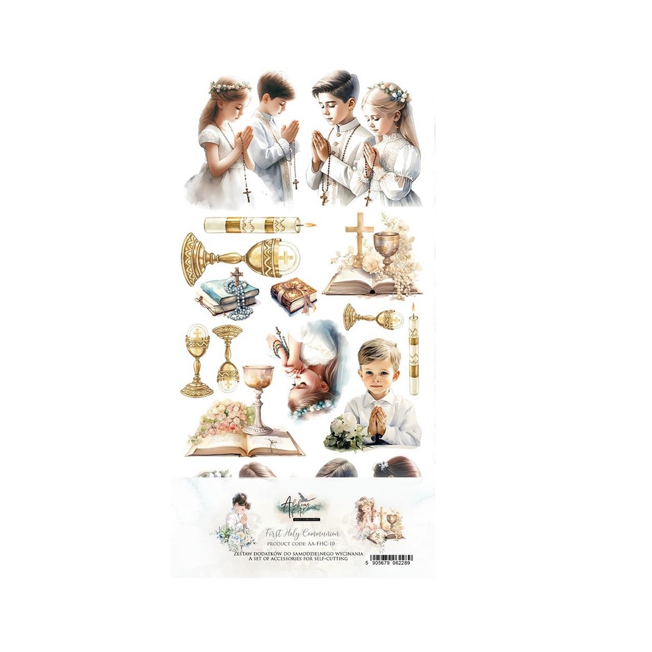 Alchemy of Art Scrapbook papier First Holy Communion 6x12