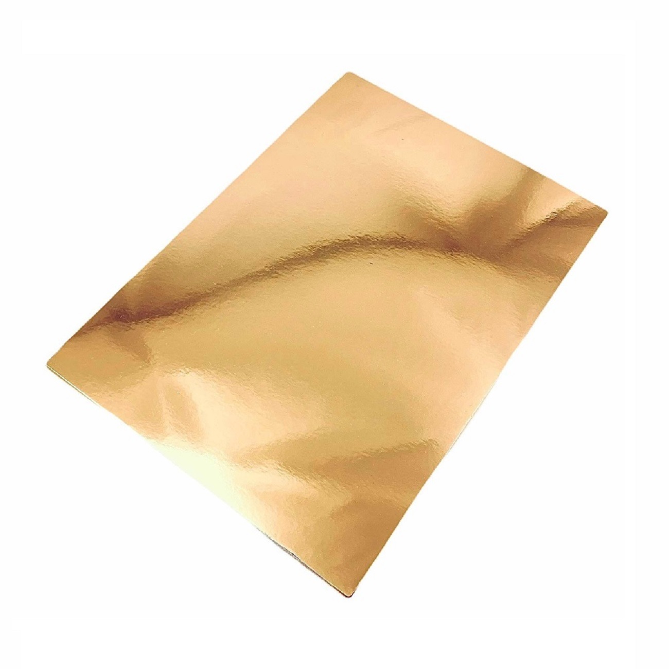 Scrapbookový papier - lesklý zlatý Scrapboys