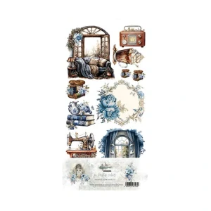 Alchemy of Art Scrapbook papier In Frosty Colors 6x12