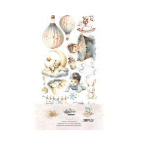 Alchemy of Art Scrapbook papier My Little Baby Boy 6x12