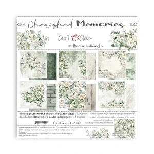 Craft O´ Clock Scrapbook papier - Cherished Memories  12x12