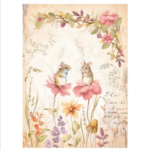 Ryžový papier Stamperia DFSA4815