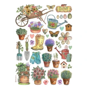 Ryžový papier Stamperia DFSA4991