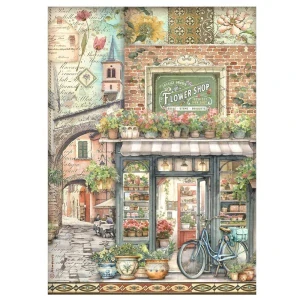 Ryžový papier Stamperia DFSA4977