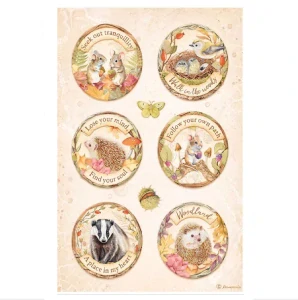 Ryžový papier Stamperia DFSA4819