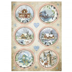 Ryžový papier Stamperia DFSA4711