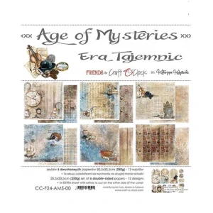 Craft O´ Clock Scrapbook papier - Age of Mysteries 12x12