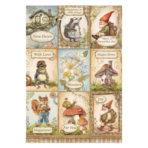 Ryžový papier Stamperia DFSA41015