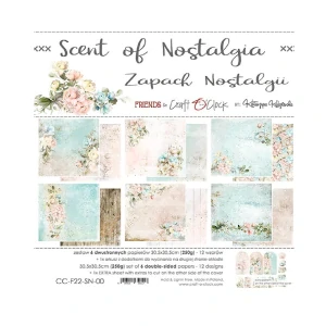  Scrapbook papier - Scent of Nostalgia 12x12 - Craft O´ Clock