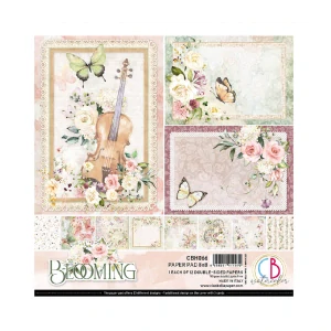 Ciao Bella Scrapbook papier Blooming 8x8