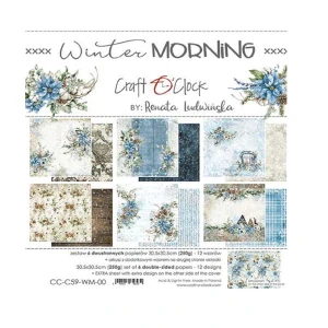  Scrapbook papier - Winter Morning 12x12 - Craft O´ Clock