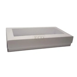 Krabička na pohľadnicu s okienkom  - obdlžnik