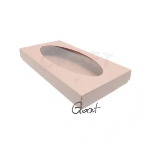 Krabička na pohľadnicu s okienkom  - obdlžnik