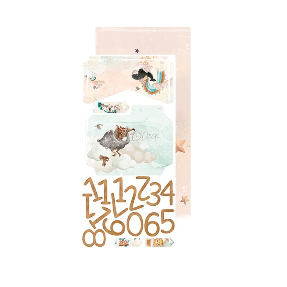 Craft O´ Clock Scrapbook papier - My Sweet Treasure Junk Journal 6x12