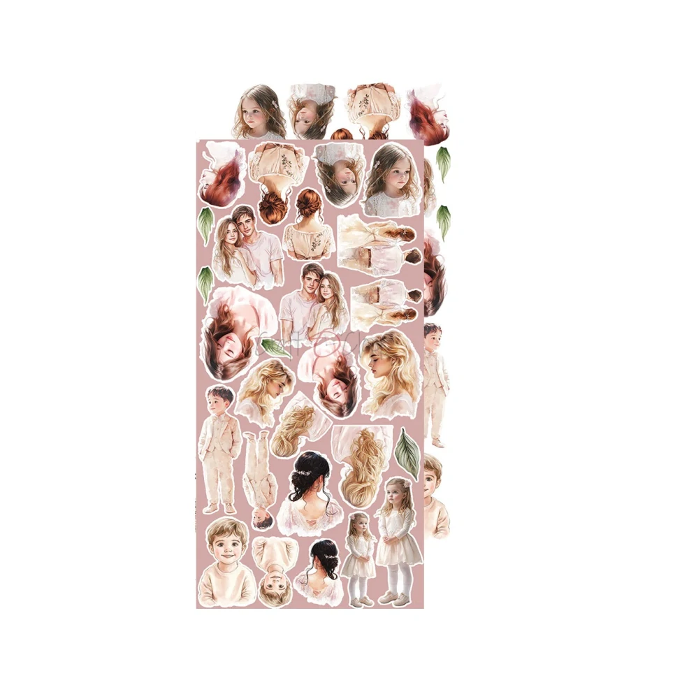 Craft O´ Clock Scrapbook papier - Rose Emotions Mix 6x12