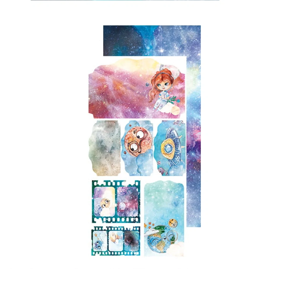 Craft O´ Clock Scrapbook papier - Cosmic Adventures 6x12