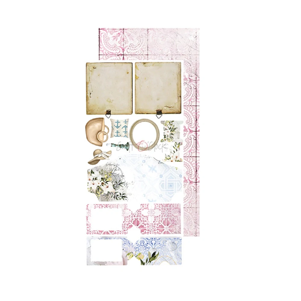 Scrapbook papier - Afternoon Walk 6x12 - Craft O´ Clock