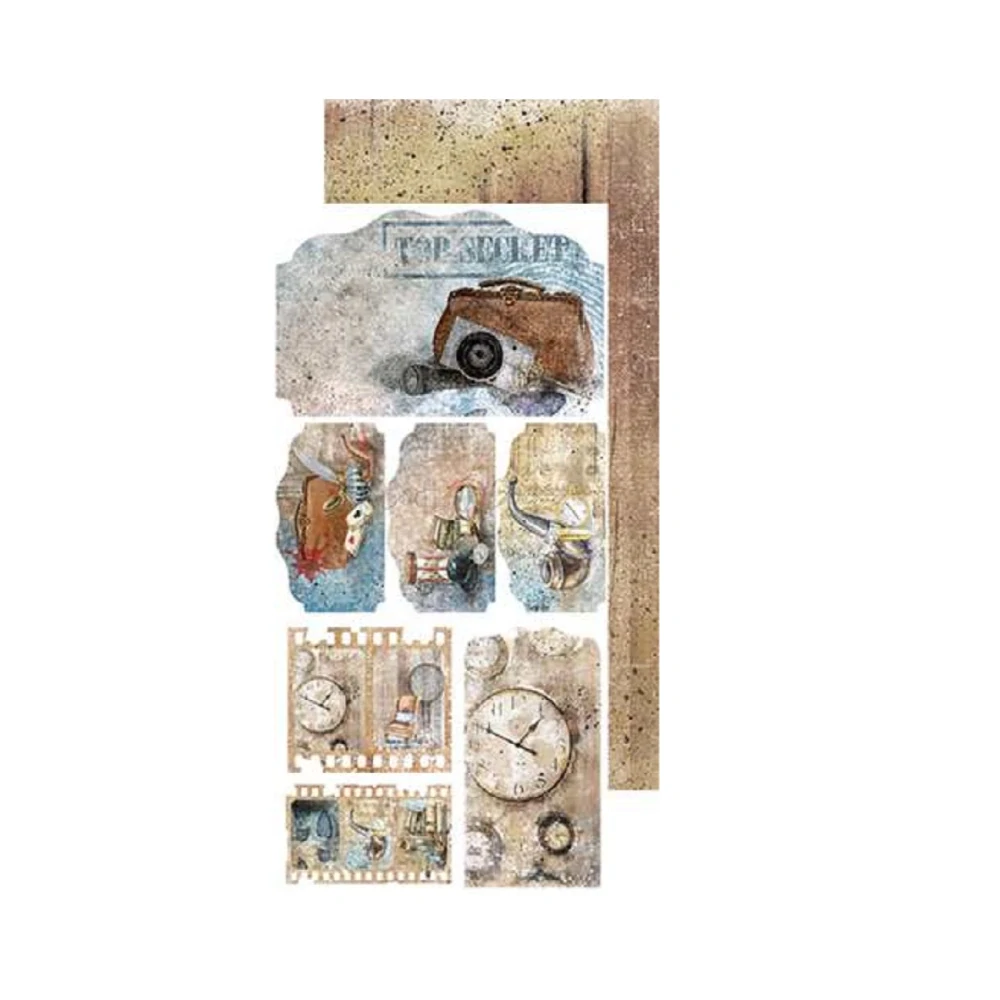 Craft O´ Clock Scrapbook papier - Age of Mysteries 6x12