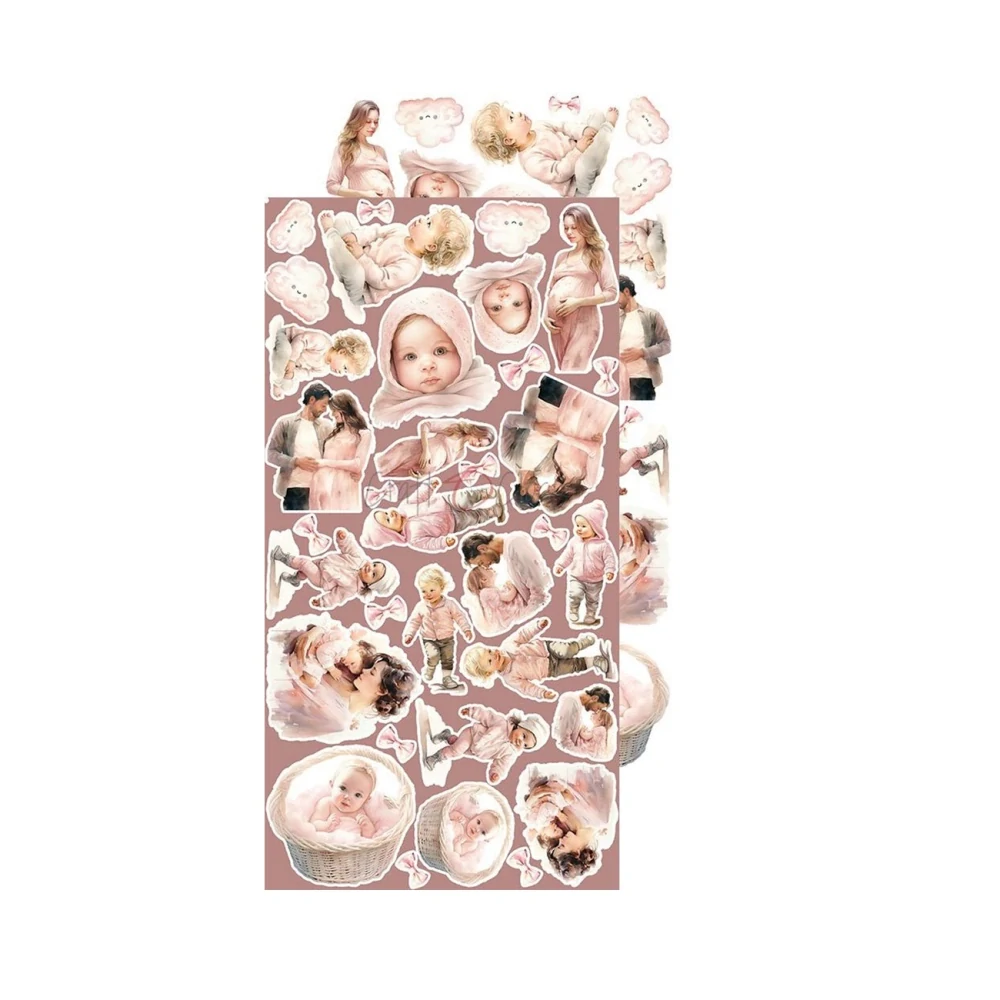 Craft O´ Clock Scrapbook papier - Girl & Curl 6x12 