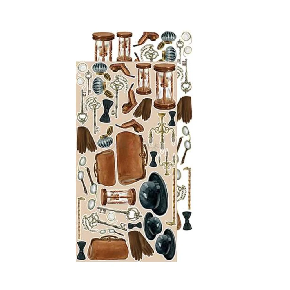 Craft O´ Clock Scrapbook papier - Age of Mysteries Extra set 6x12