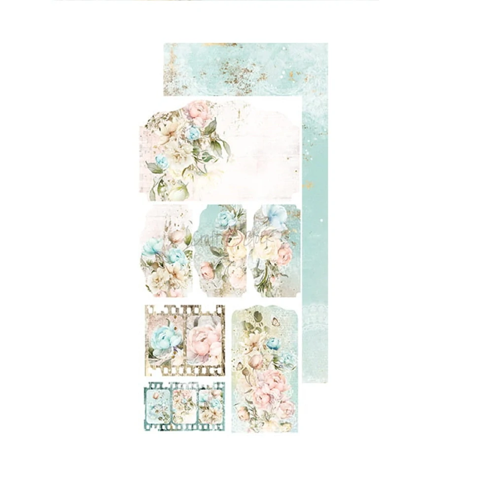  Scrapbook papier - Scent of Nostalgia 6x12 - Craft O´ Clock