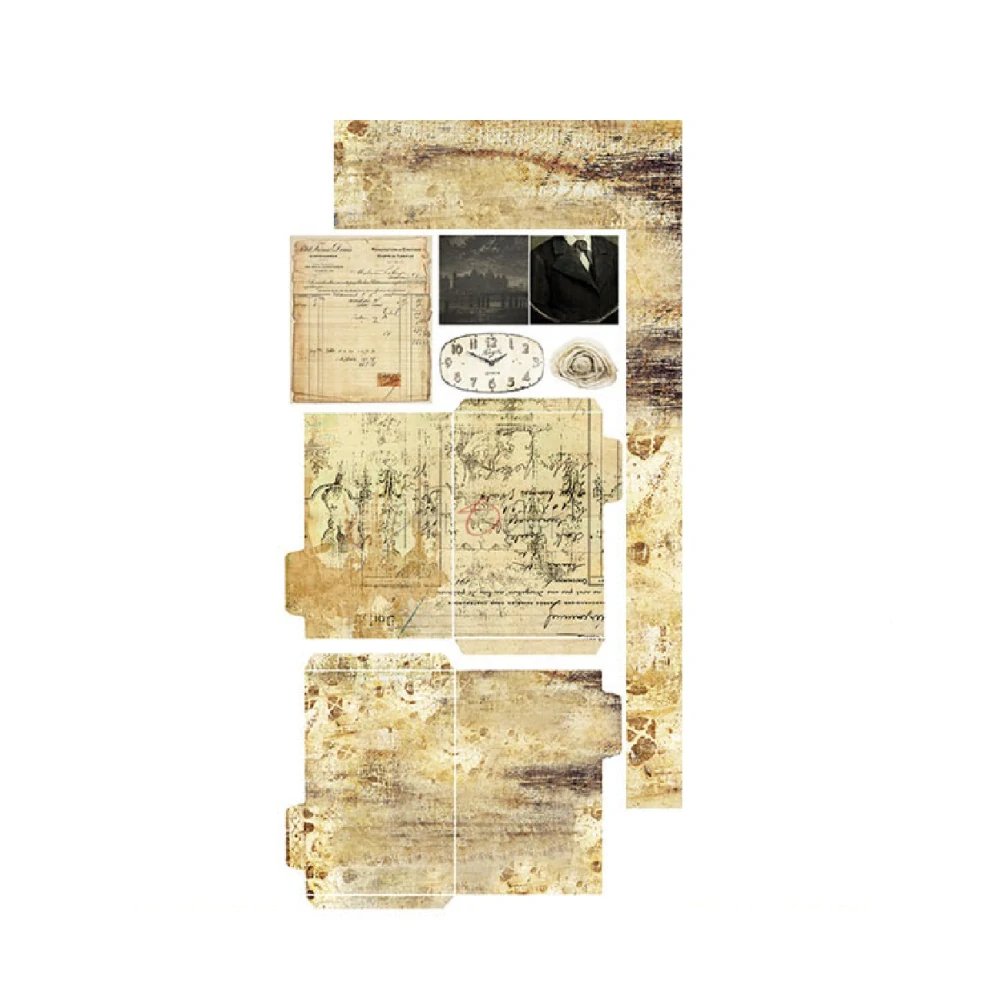 Craft O´ Clock Scrapbook papier - Fleeting Moments   6x12 