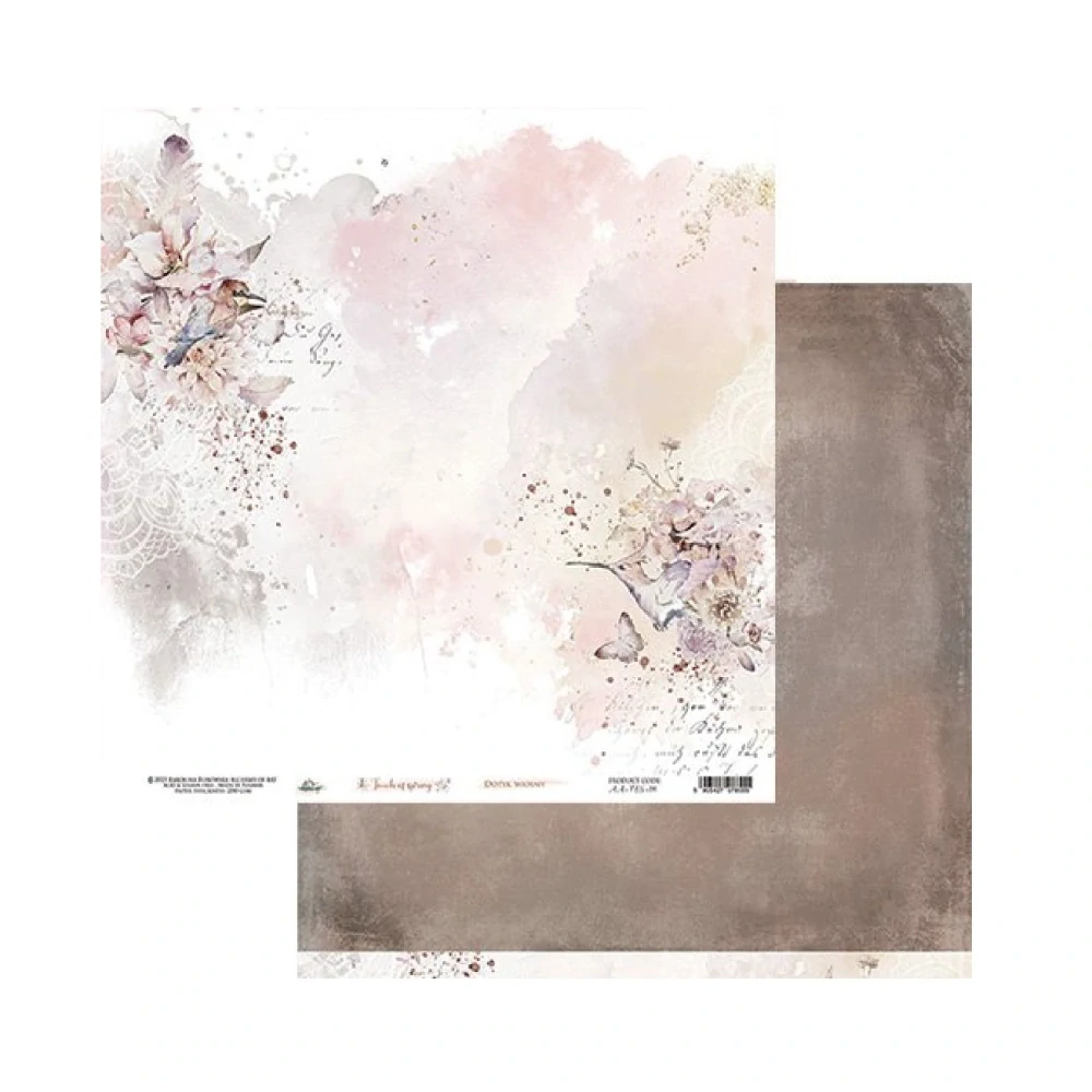 Alchemy of Art Scrapbook papier Touch of Spring 8x8