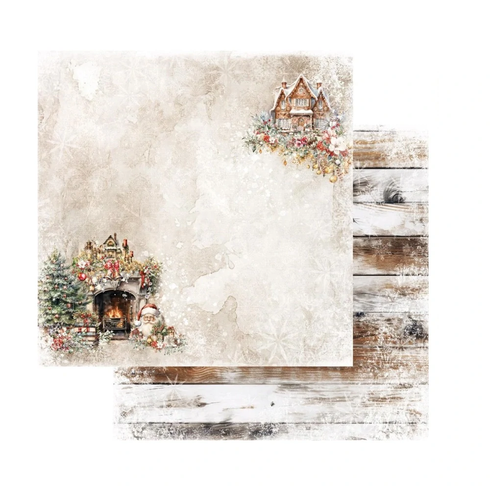 Alchemy of Art Scrapbook papier Ho, Ho, Ho 8x8