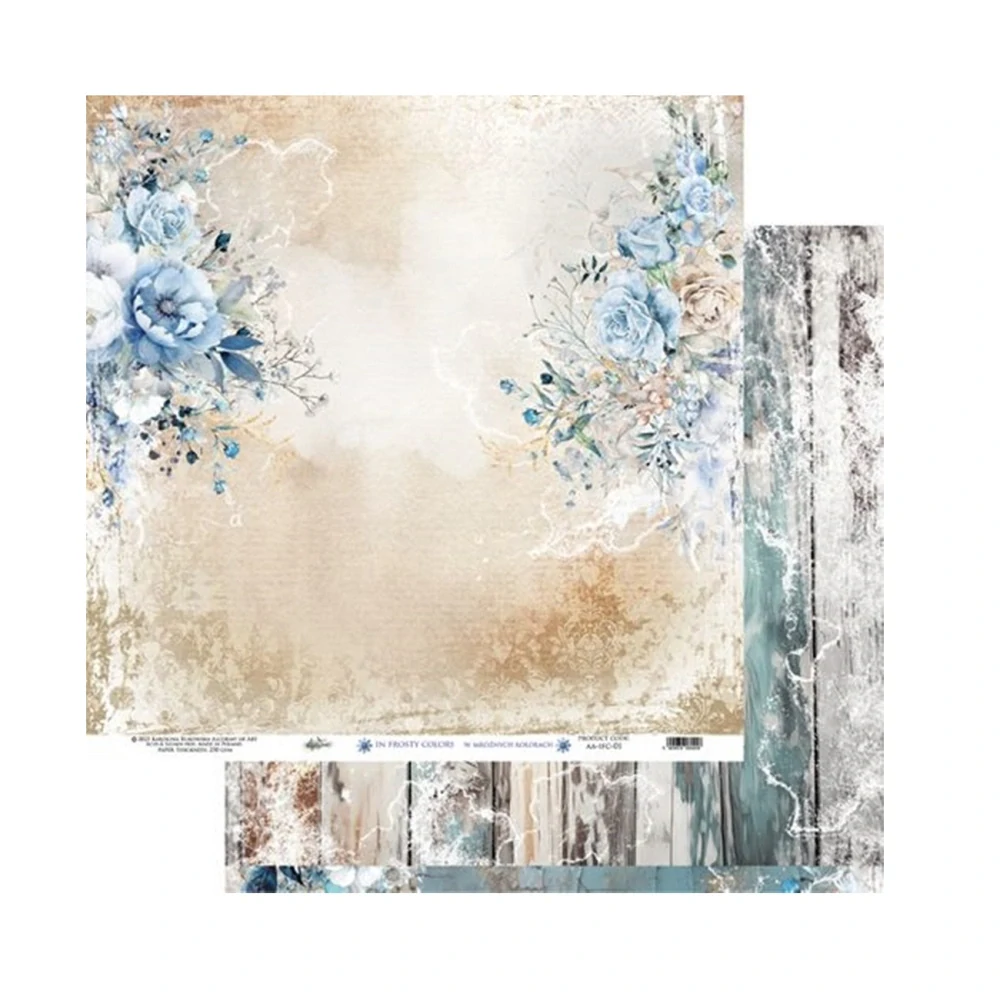 Alchemy of Art Scrapbook papier In Frosty Colors 8x8