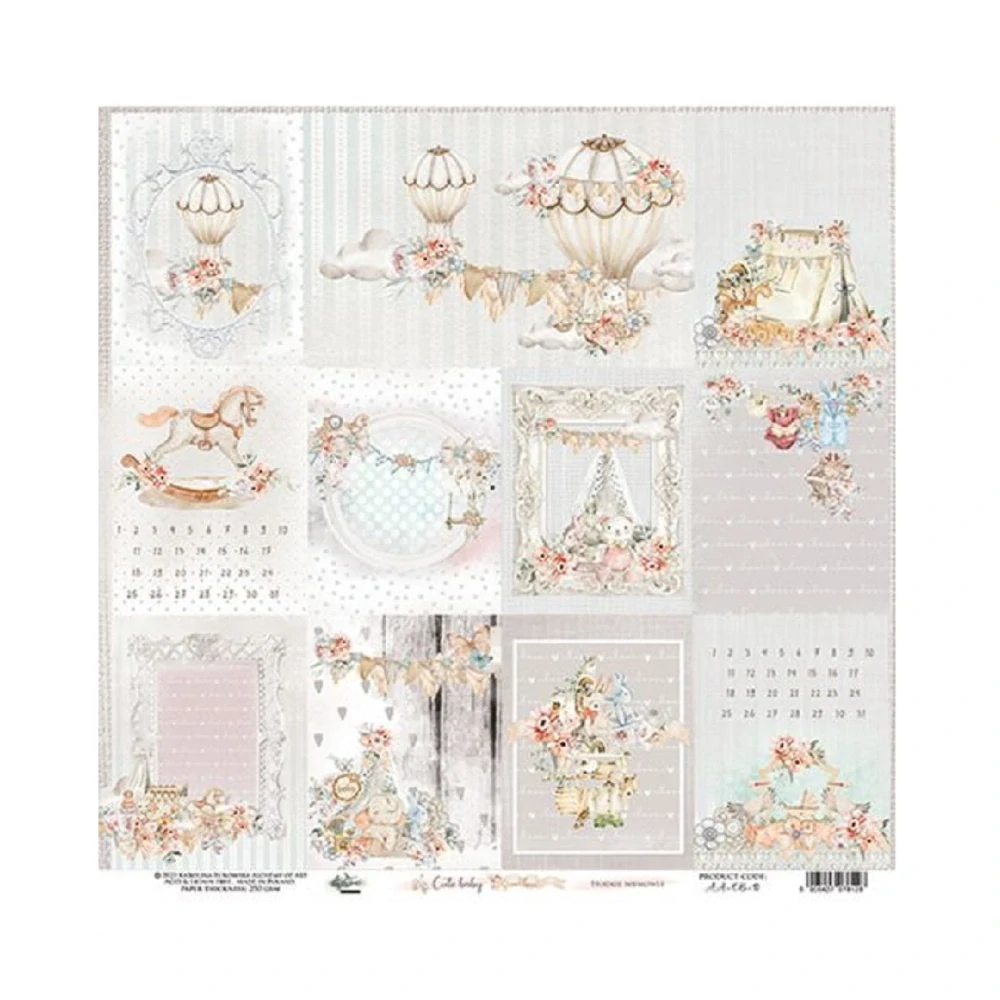 Alchemy of Art Scrapbook papier doplnkový AA-CB-10