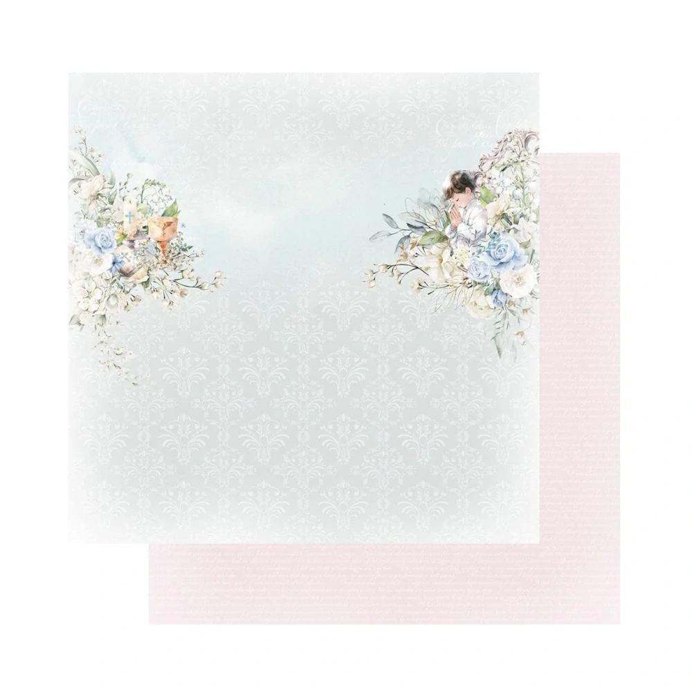 Alchemy of Art Scrapbook papier First Holy Communion 8x8