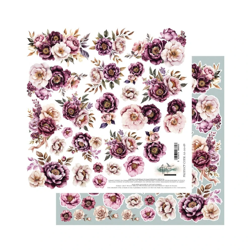 Alchemy of Art Scrapbook papier doplnkový AA-DD-09