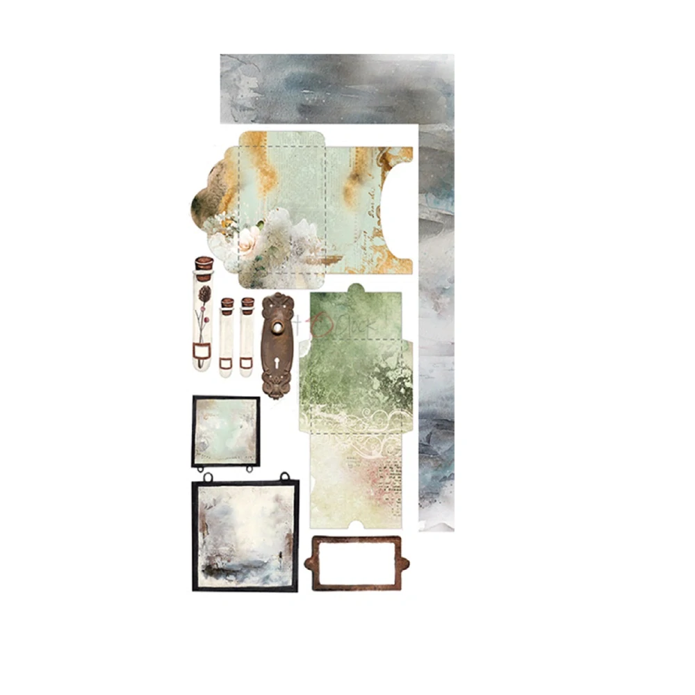 Craft O´ Clock Scrapbook papier - Lost in Time 6x12 