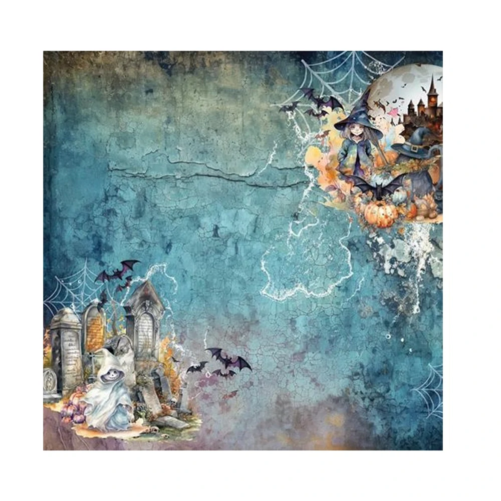 Alchemy of Art Scrapbook papier Trick or treat 8x8