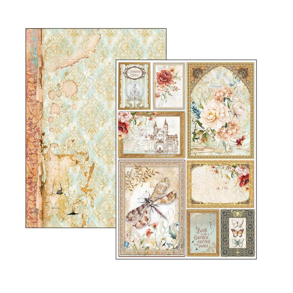 Ciao Bella Scrapbook papier Reign of Grace A4