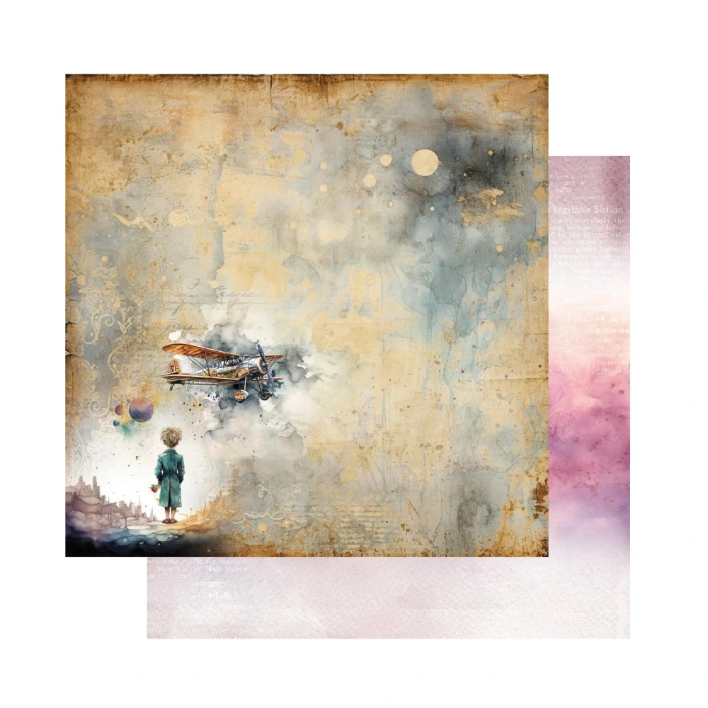 Alchemy of Art Scrapbook papier Between Worlds 8x8