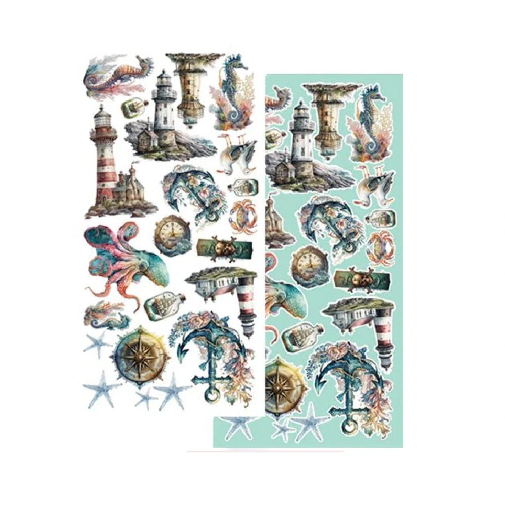 Alchemy of Art Scrapbook papier Sea Stories 6x12