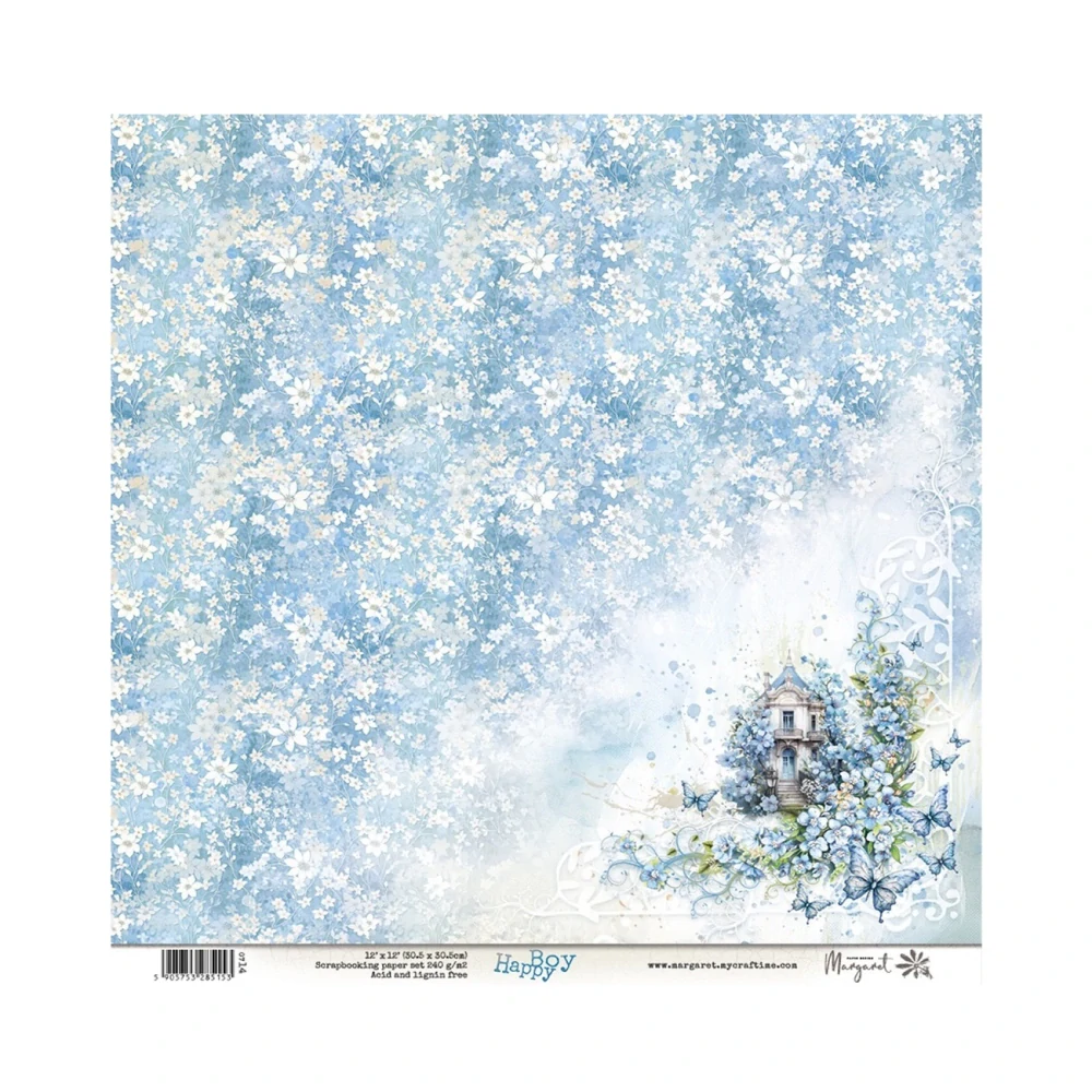 Margaret Scrapbook papier – Happy Boy kusový 0714