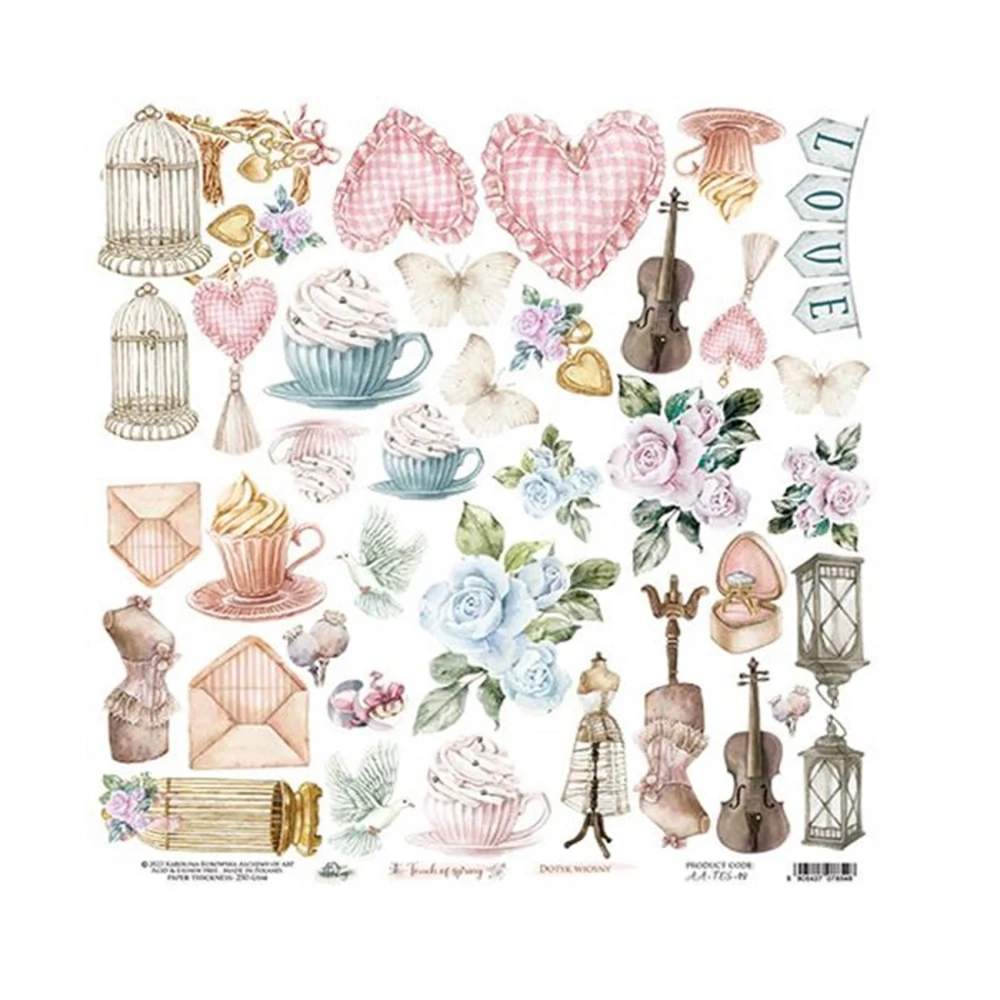 Alchemy of Art Scrapbook papier doplnkový AA-TOS-09