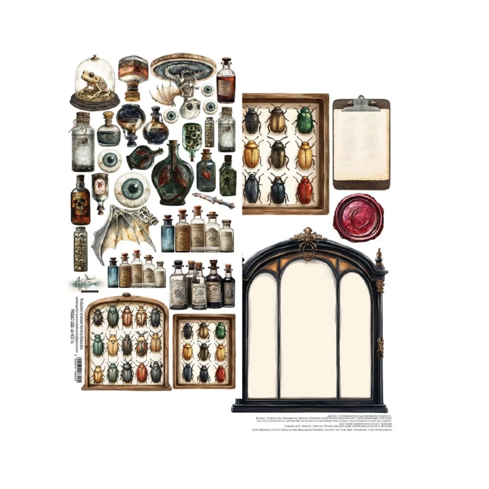 Alchemy of Art Scrapbook papier doplnkový AA-BCD-14