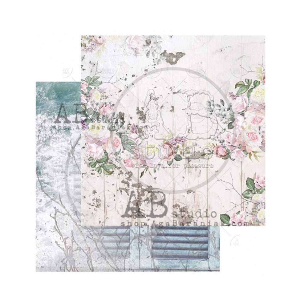 AB studio Scrapbook papier Shabby Love Symphony 12x12