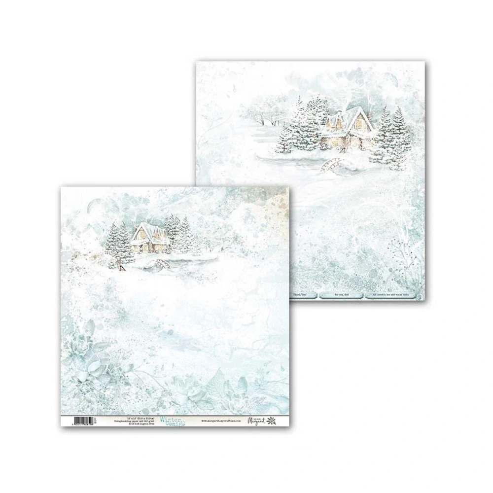 Margaret Scrapbook papier – Winter it's Coming kusový 0508